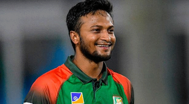 বিশ্বের প্রথম ক্রিকেটার হিসেবে সাকিবের রেকর্ড