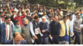 পৌরসভা নির্বাচনে নৌকা মার্কার সমর্থনে গণসংযোগ শুরু