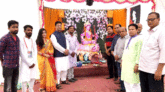 নগরীর বিভিন্ন পূজামন্ড পরিদর্শনে এড.নাসির উদ্দিন খান