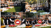 জাতির পিতা, সমাধিতে সিলেট জেলা আ.লীগের শ্রদ্ধা নিবেদন