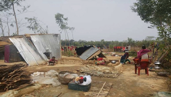 শ্রীমঙ্গলে মাটির ঘর ধসে ২ জন আহত