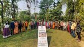 গাছ কাটার প্রতিবাদে শোকসভা!