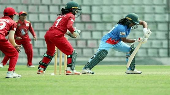 সিলেটের মাঠে জয় দিয়ে শুরু সালমা-জাহানারাদের