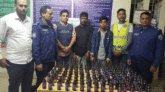 ১১৬ বোলত ভারতীয় ফেনসিডিলসহ দুই মাদক কারবারি গ্রেপ্তার