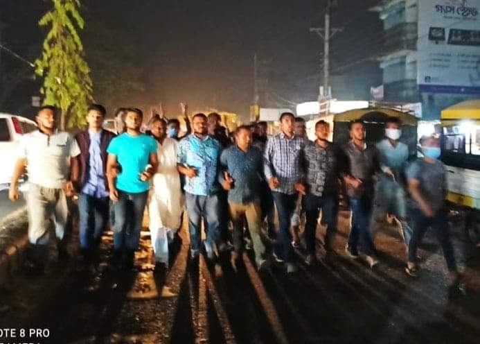 হেতিমগঞ্জে আওয়ামীলীগ, ছাত্রলীগ, যুবলীগসহ অঙ্গ সংগঠনের মিছিল ও পথ সভা অনুষ্ঠিত