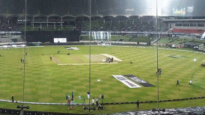 আবারো বৃষ্টি, খেলা বন্ধ