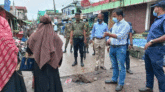 দোয়ারাবাজারে মাঠে উপজেলা প্রশাসন, পুলিশ ও সেনাবাহিনী