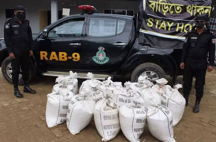 চুনারুঘাটে ৬শ কেজি ভিজিএফের চাল উদ্ধার