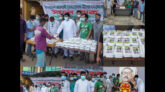 খাদ্য বিতরণের মাধ্যমে ছাতকে সেচ্ছাসেবক লীগের প্রতিষ্ঠাবার্ষিকী পালিত