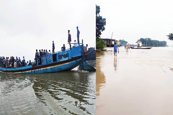 বৃষ্টি হলেই তাহিরপুর-সুনামগঞ্জ সড়ক যোগাযোগ বিচ্ছিন্ন!