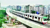 মেট্রোরেলের পরীক্ষামূলক যাত্রা