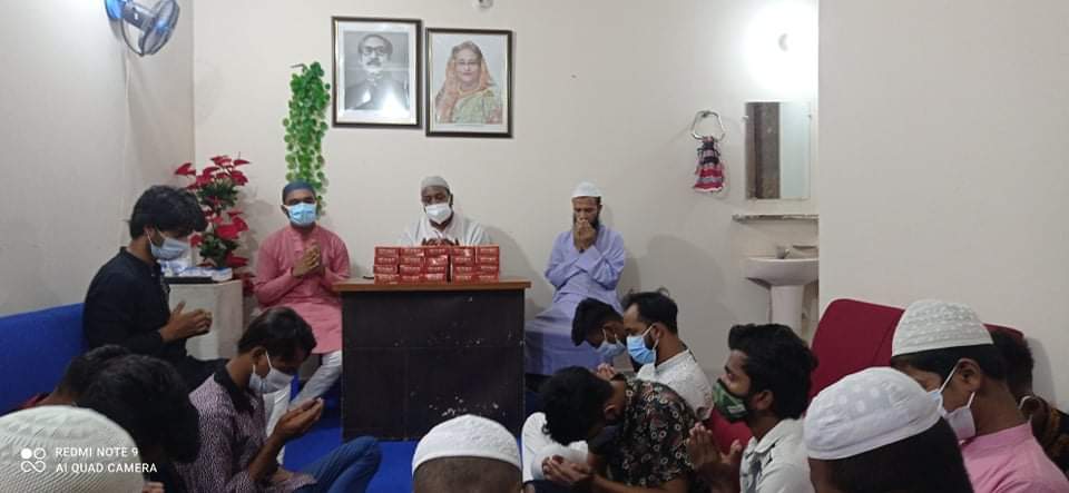 শোকের মাস আগষ্টে যুবলীগ নেতা রাতুলের আয়োজনে খতম,মিলাদ ও দোয়া মাহফিল সম্পুন্ন