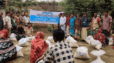 সুমানগঞ্জে গরীব ইয়াতিম ট্রাস্ট ফান্ডের ফ্যামিলি ফুড প্যাক বিতরণ