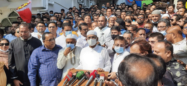 বাংলাদেশে তো নির্বাচনের কোনো পরিস্থিতি, পরিবেশ নেই” সিলেটে মির্জা ফখরুল