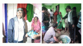 ছাতক পৌর মেয়র আবুল কালাম চৌধুরী জীবনের ঝুঁকি নিয়ে ত্রান বিতরণ করতেগিয়ে ডাকাত আতঙ্কে প্রাণেবেচে যান