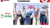 সুনামগঞ্জ জেলা আ’লীগের নবনির্বাচিত সভাপতি ও সাধারণ সম্পাদক কে সিলেট জেলা আ’লীগের অভিনন্দন