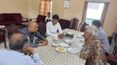 সংসদ সদস্য হাফিজ আহমেদ মজুমদার এর সাথে সওজ নির্বাহী প্রকৌশলীর মতবিনিময়