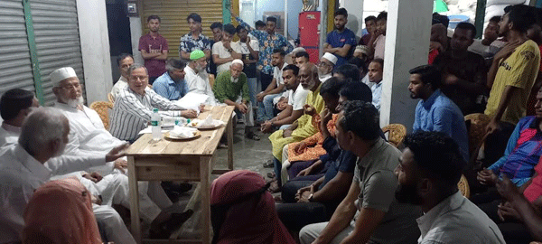 নগরীর ৬নং ওয়ার্ডে পশ্চিমাঞ্চল কমিটির দিকনির্দেশনামূলক সভা অনুষ্ঠিত