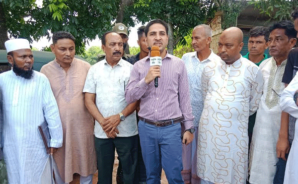 কানাইঘাটে হাফিজ মজুমদার এমপি’র বিশেষ বরাদ্ধ থেকে গাছবাড়ী-কানাইঘাট রাস্তার সংস্কার কাজের উদ্বোধন
