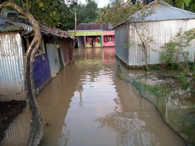 বালাগঞ্জের অর্ধশতাধিক গ্রাম প্লাবিত