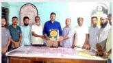 কানাইঘাট থানার বিদায়ী ওসি জাহাঙ্গীর হোসেন সরদারকে প্রেসক্লাবের সংবর্ধনা