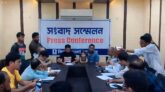 আমার সন্তানকে হসপিটালাইজ হত্যা করেছে, আমি সন্তান হত্যার বিচার চাই। সংবাদ সম্মেলনে মিরান’র বাবা