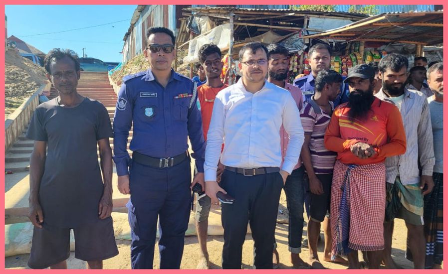 কোম্পানীগঞ্জে মোবাইল কোর্টের অ ভি যা ন:সাতজনের দ ণ্ড