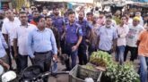 বিশ্বনাথে অবৈধ স্থাপনা উচ্ছেদ অভিযান