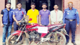 চো রা ই মোটরসাইকেল ও ইয়াবা ব্যাবসায়ী সহ আ ট ক ৫