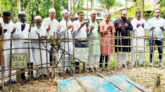 শহীদ সাংবাদিক এটিএম তুরাবের কবর জিয়ারতে সিলেটের সাংবাদিক নেতারা