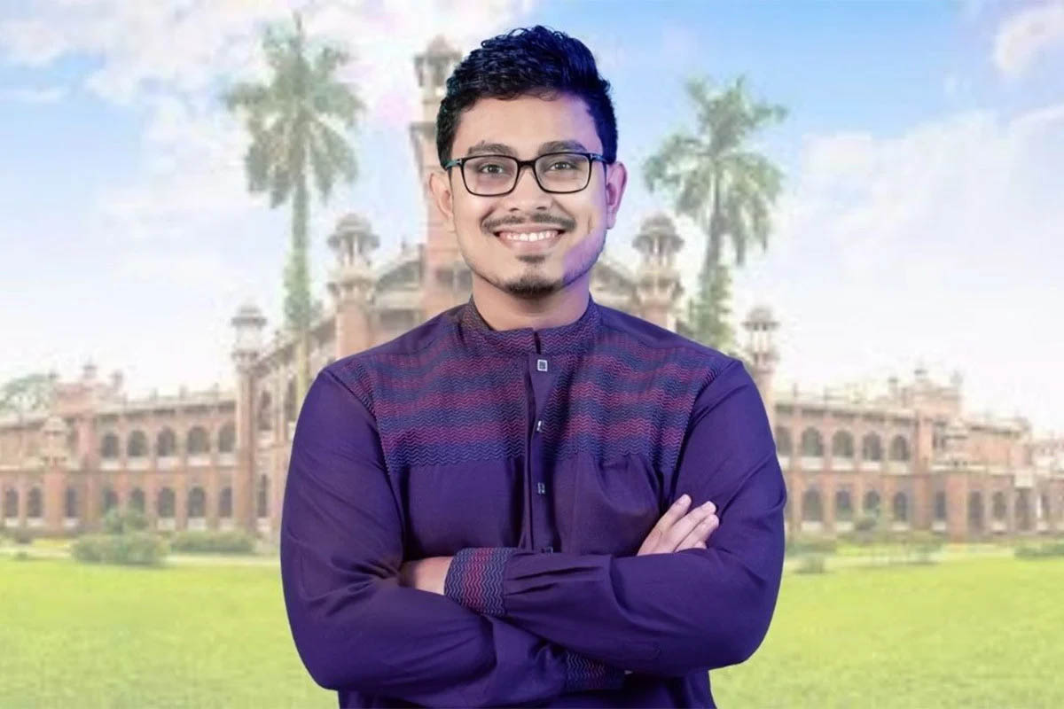 ডাকসুর ভিপি হলেন সাদিক কায়েম